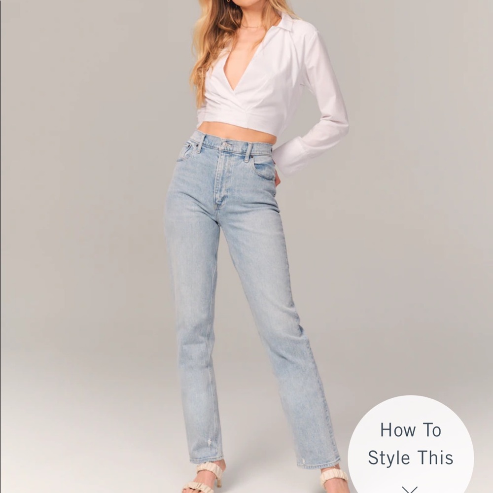 Abercrombie & Fitch the 90’s Ultra High Rise